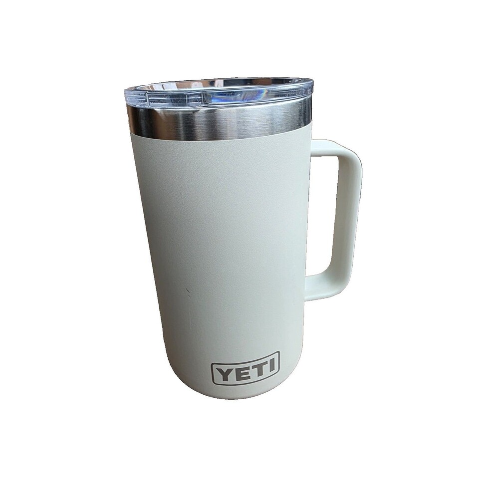 Yeti 24 Oz Mug & Magslider Lid- Ridgeland Mug w handle New